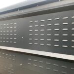 Custom Steel Privacy Screen